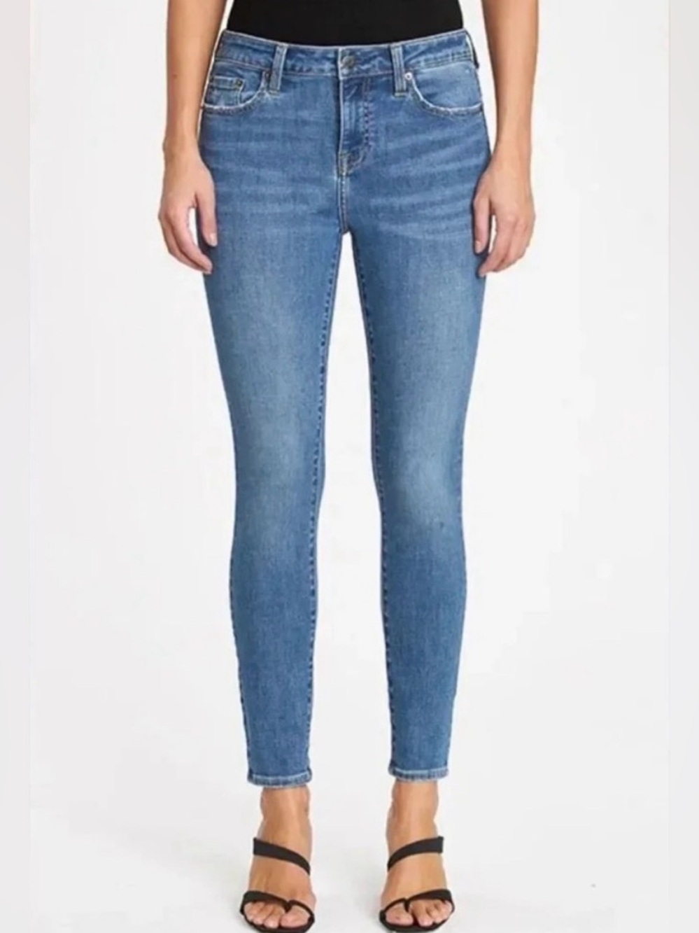Revolve Pistola Audrey High Rise Stretch Skinny Jeans Size 29 P6731MTW-GUT